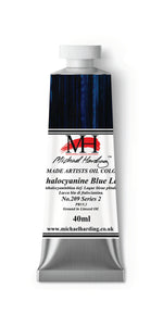 Michael Harding Handmade Oil 40ml tube-	Phthalocyanine Blue Lake 40ml (series 2)