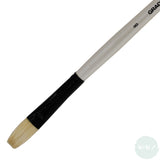 ARTIST BRUSH - Daler Rowney - GRADUATE -  Bristle -   FLAT 8 Long handle