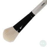ARTIST BRUSH - Daler Rowney - GRADUATE -  Wash -  WHITE GOAT - OVAL MOP 3/4"