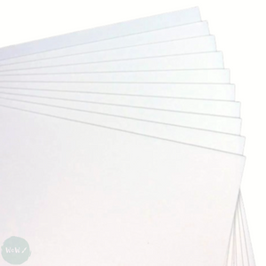 Cartridge Paper sheets- 220gsm white, All-Media  - 10 sheets