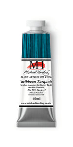 Michael Harding Handmade Oil 40ml tube-	Caribbean Turquoise 40ml (series 2)