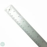 Rules/Rulers – MEASURING & CUTTING - Stainless Steel - metric & imperial - NON-SLIP (cork backed) – 24"/61cm long