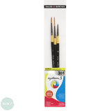 Acrylic Paint Set- Daler Rowney SYSTEM3 INTRODUCTION SET - BUNDLE (10  x 22ml tubes, A4 Pad & Brushes)