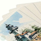 Watercolour Postcard - 10 x BLANK CARDS & ENVELOPES - 300gsm - 15 x 10 cm - SMOOTH & COLD PRESSED SURFACE