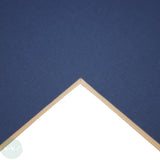 Mountboard - DALER ROWNEY Cream Core A1 – FIVE SHEETS -	OXFORD BLUE INGRES