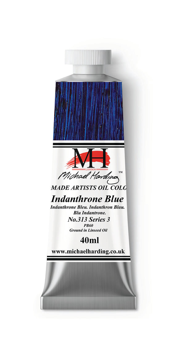 Michael Harding Handmade Oil 40ml tube-	Indanthrone Blue 40 ml (series 3)