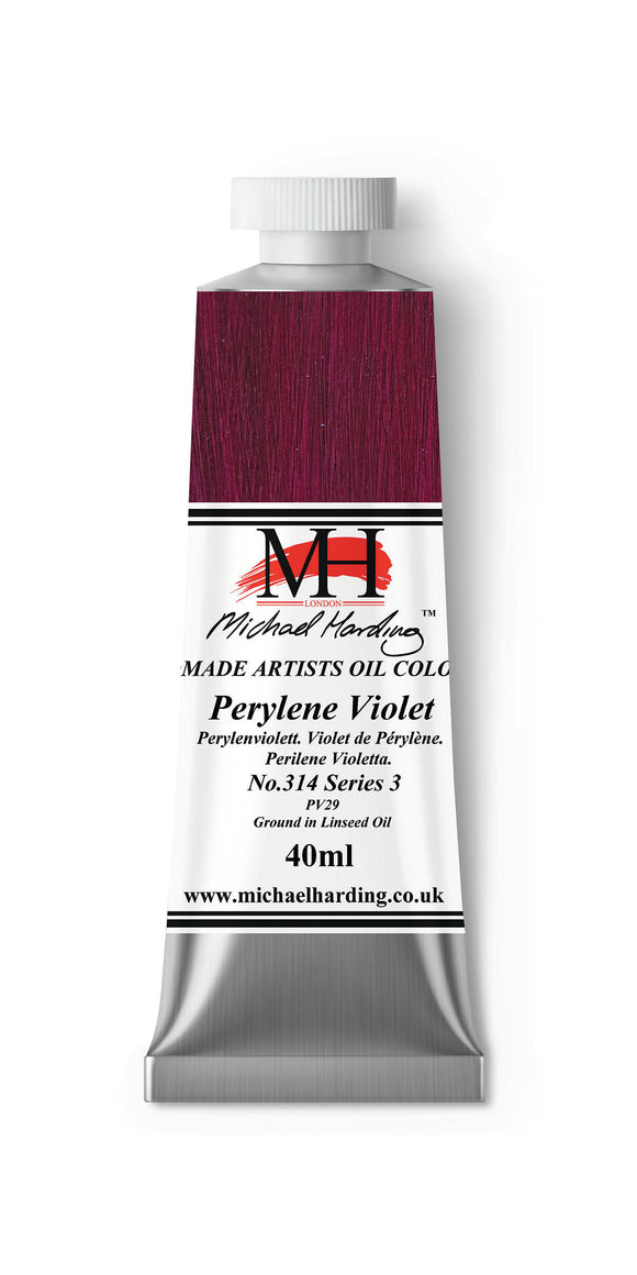 Michael Harding Handmade Oil 40ml tube-	Perylene Violet 40 ml (series 3)