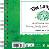WATERCOLOUR PAPER PAD - Spiral Bound – Daler Rowney – LANGTON – 300gsm - Cold Pressed (NOT) Surface - -7 x 5"