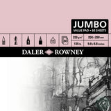 Daler Rowney SMOOTH Heavyweight Cartridge paper pads 220gsm 25 x 25cm JUMB0