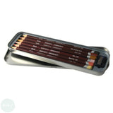 Coloured Pencil Sets -DERWENT COLOURSOFT -  6 tin - PORTRAIT COLOURS