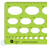 DRAWING ACCESSORY- Ellispe Template - HELIX H82