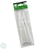 Painting / Palette Knife, - PLASTIC Set of 4 assorted