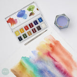 Watercolour Paint Sets - Winsor & Newton COTMAN – SKETCHERS POCKET BOX - 12 x Half Pans