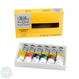 Acrylic Paint Set- Winsor & Newton GALERIA 6 x 60ml Tubes (
