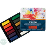 Derwent INKTENSE Blocks Sets- XL - Tin of 12 Assorted