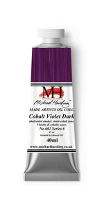 Michael Harding Handmade Oil 40ml tube-	Cobalt Violet Dark 40ml (series 6)