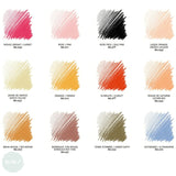 Soft Pastels Sets -Conté à Paris CARRÉ CRAYONS - 12 Assorted PORTRAIT COLOURS