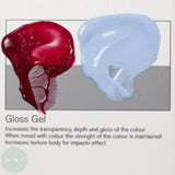 ACRYLIC MEDIUMS - Winsor & Newton PROFESSIONAL -  GLOSS GEL - 474ml