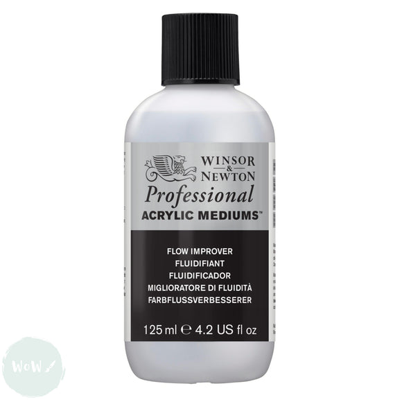 ACRYLIC MEDIUMS - Winsor & Newton PROFESSIONAL -  FLOW IMPROVER - 125ml