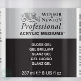ACRYLIC MEDIUMS - Winsor & Newton PROFESSIONAL -  GLOSS GEL - 237ml