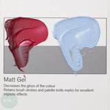 ACRYLIC MEDIUMS - Winsor & Newton PROFESSIONAL -   MATT GEL - 237ml