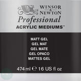ACRYLIC MEDIUMS - Winsor & Newton PROFESSIONAL -  MATT GEL - 474ml