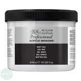 ACRYLIC MEDIUMS - Winsor & Newton PROFESSIONAL -  MATT GEL - 474ml