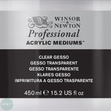 SURFACE PREPARATION - 	Winsor & Newton Professional- CLEAR Gesso Primer 450ML