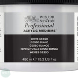 SURFACE PREPARATION - Winsor & Newton PROFESSIONAL -  WHITE - Gesso Primer - 450ml