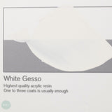 SURFACE PREPARATION - 	Winsor & Newton Professional-  WHITE Gesso Primer 946ml