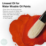 Artisan Water Mixable Oil- Linseed Oil – 250ml