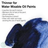 WATER MIXABLE OIL PAINT - Winsor & Newton - ARTISAN -  THINNER - 75ml