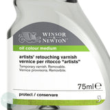 Varnish (Brush Applied) Winsor & Newton 75ml ARTISTS RETOUCHING VARNISH