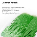 Varnish (Brush Applied) - Winsor & Newton -  75ml -  DAMMAR VARNISH
