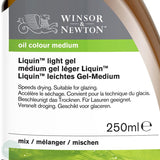 Winsor & Newton Oils- Solvents & Mediums - LIQUIN LIGHT GEL 250ml