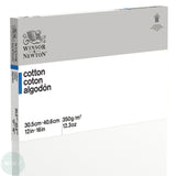 Artists Stretched Canvas - STANDARD Depth - WHITE PRIMED Cotton - SINGLE  - 350 gsm Winsor & Newton CLASSIC -   12 x 16" (305 x 406 mm)