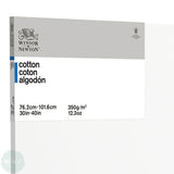 Artists Stretched Canvas - STANDARD Depth - WHITE PRIMED Cotton - SINGLE  - 350 gsm Winsor & Newton CLASSIC -  30 x 40" (762 X 1002mm)