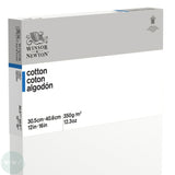 DEEP EDGE White Primed Stretched 100% Cotton Canvas – Winsor & Newton CLASSIC -  12 x 16" (305 x 406mm)