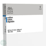 DEEP EDGE White Primed Stretched 100% Cotton Canvas – Winsor & Newton CLASSIC -  18 x 24" (457 x 610mm)