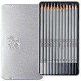 Sketching Set - Winsor & Newton - STUDIO COLLECTION - Soft Graphite Pencil Set x 12