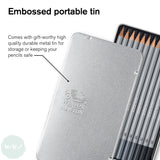 Sketching Set - Winsor & Newton - STUDIO COLLECTION - Soft Graphite Pencil Set x 12