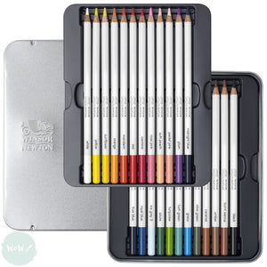 Watercolour Pencil Sets - Winsor & Newton STUDIO COLLECTION - 24 Assorted