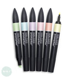 GRAPHIC MARKER PEN - Winsor & Newton ProMarker Set- 6 PASTEL  TONES SET