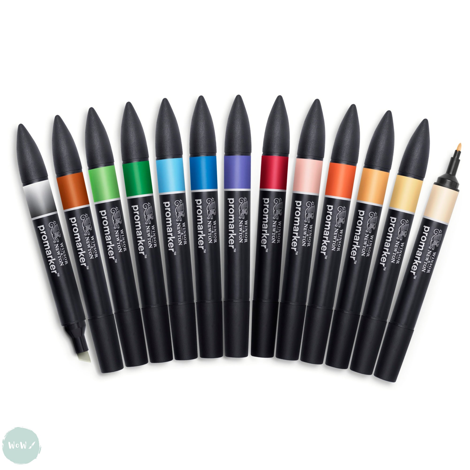 Winsor & Newton Promarker Brush Twin Tipped Alcohol Based Graphic Marker  Pens