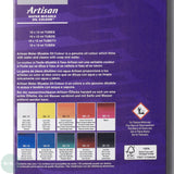 Oil Paint Set- Winsor & Newton ARTISAN water-mixable Oil Colour - 10 x 12ml tubes