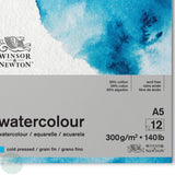 Watercolour Paper - PAD - Winsor & Newton - 300gsm/140lb - Cold Pressed (NOT) Surface - A5