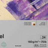 Winsor & Newton Pastel Pad 160gsm (75lb) - EARTH COLOURS -  12 x 16" (30.5 x 40.6 cm)