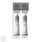 OIL PAINT – Winsor & Newton WINTON – 200ml Tube - Titanium White TWIN PACK