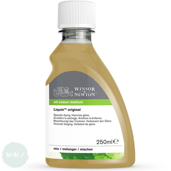 Winsor & Newton Oils- Solvents & Mediums-LIQUIN ORIGINAL  250ml