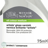 Varnish (Brush Applied)- Winsor & Newton 75ml ARTISTS GLOSS VARNISH